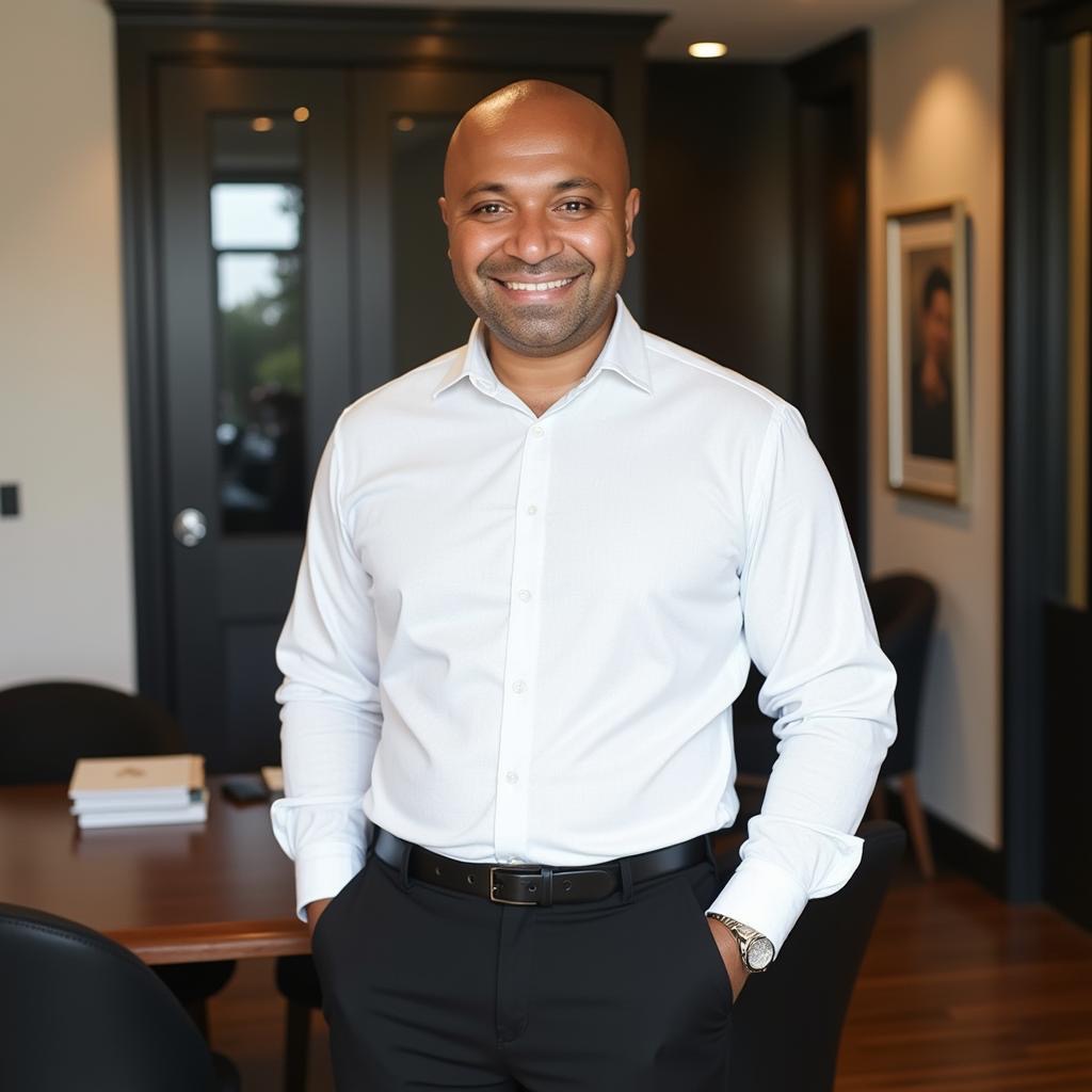 Portrait of Anthony D'Souza